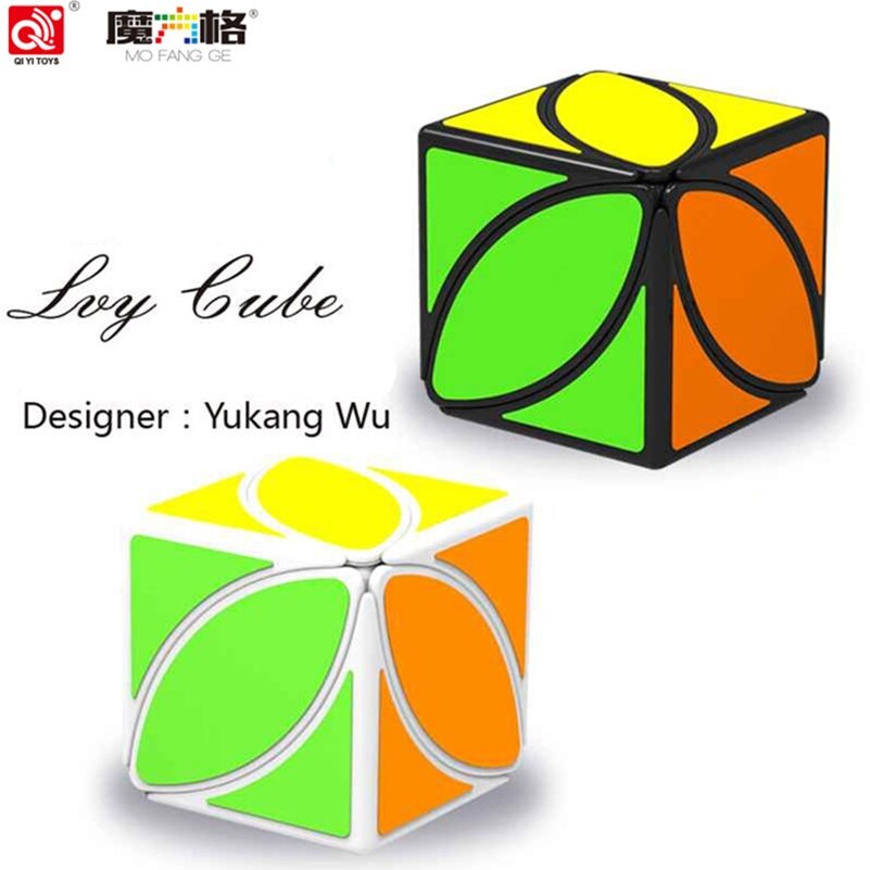 Qiyi Efeu Würfel neue Qiyi spezielle magische Würfel Klee Würfel Ahornblatt Puzzle Cubo Magico Lernspiel zeug Spiel würfel