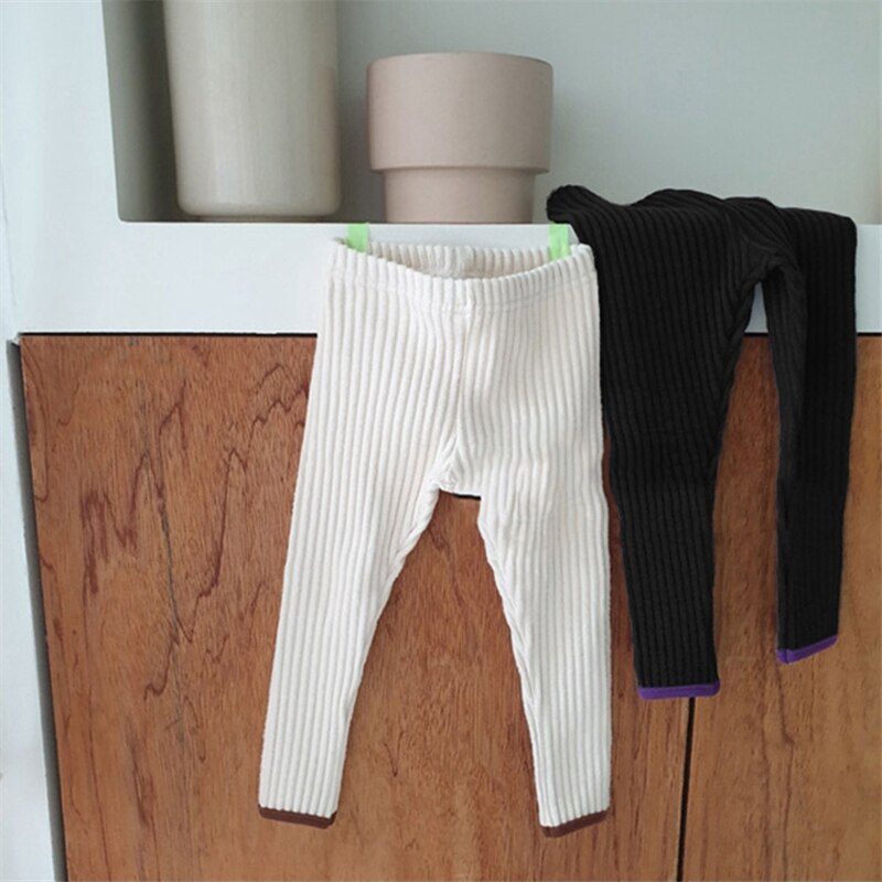 Girls Suits Knitting Sweatshirts + Pants 2pcs Underwear Kids Cotton Spring Autumn Pajamas Sets Outwear Children Clo