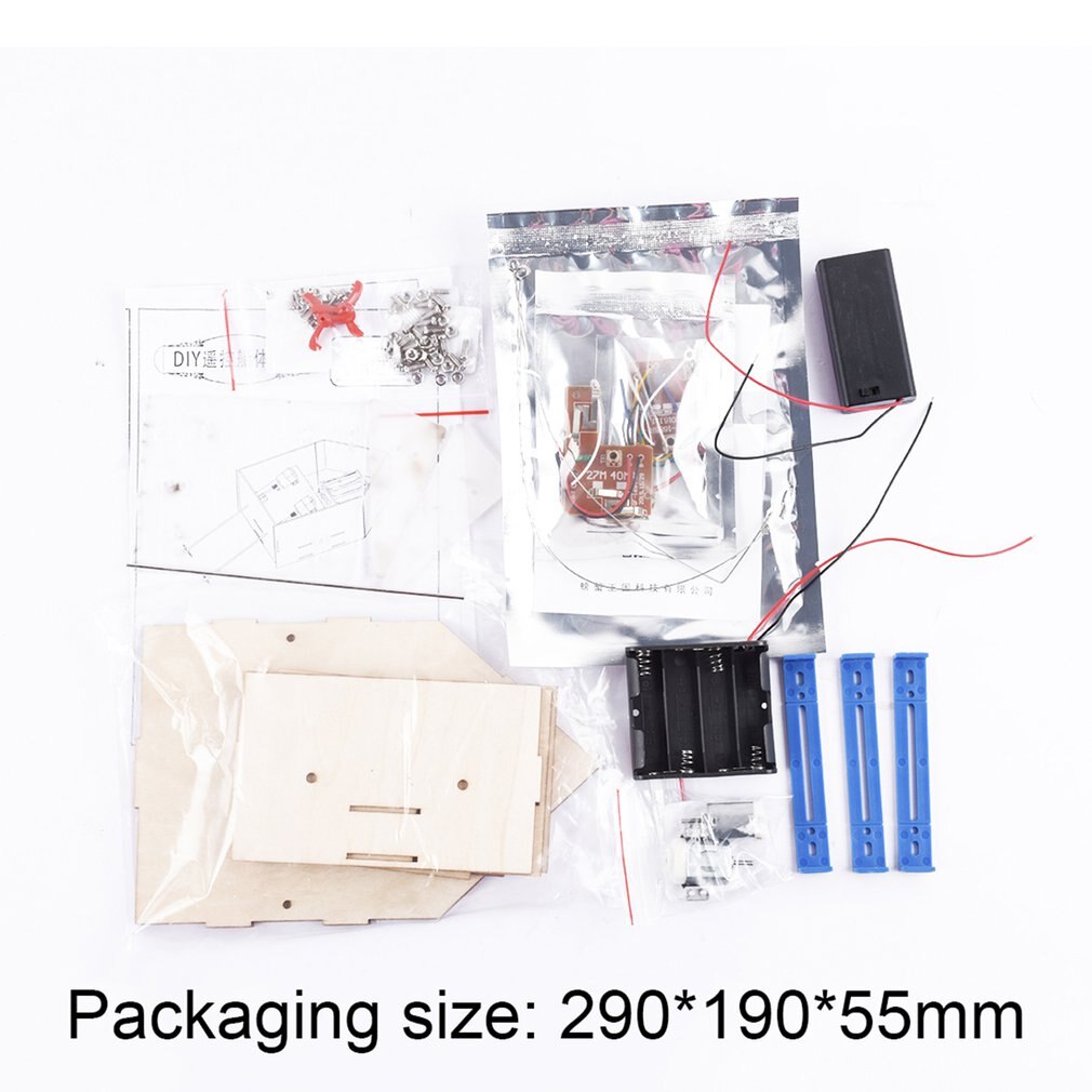 Diy Remote Control Boat No. 96 With Remote Control Scientific Educational Toys Diy Assembled Materials Package