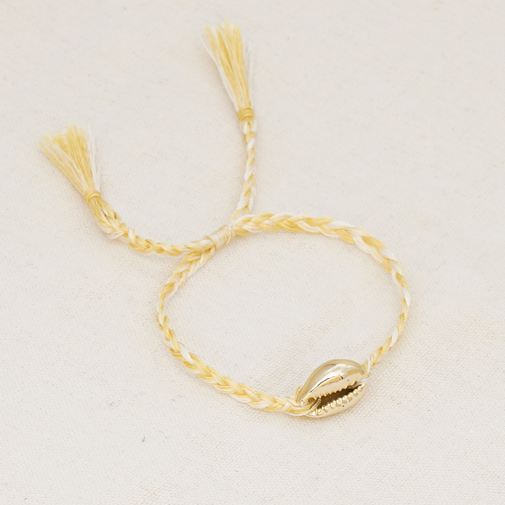Go2boho Shell Bracelet Women Summer Tassel Bracelets Beach Jewelry Bohemian Handmade Woven Pulseras Mujer Moda Bileklik