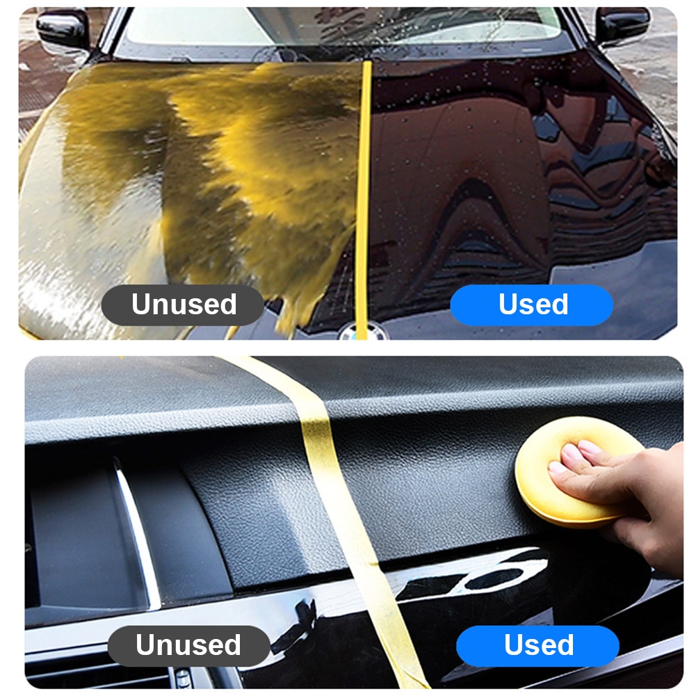 120ML Car Coating Agent Liquid Ceramic Coat Anti Scratch Coating Hardness Super Hydrophobic Glass Coating Car Paint Care