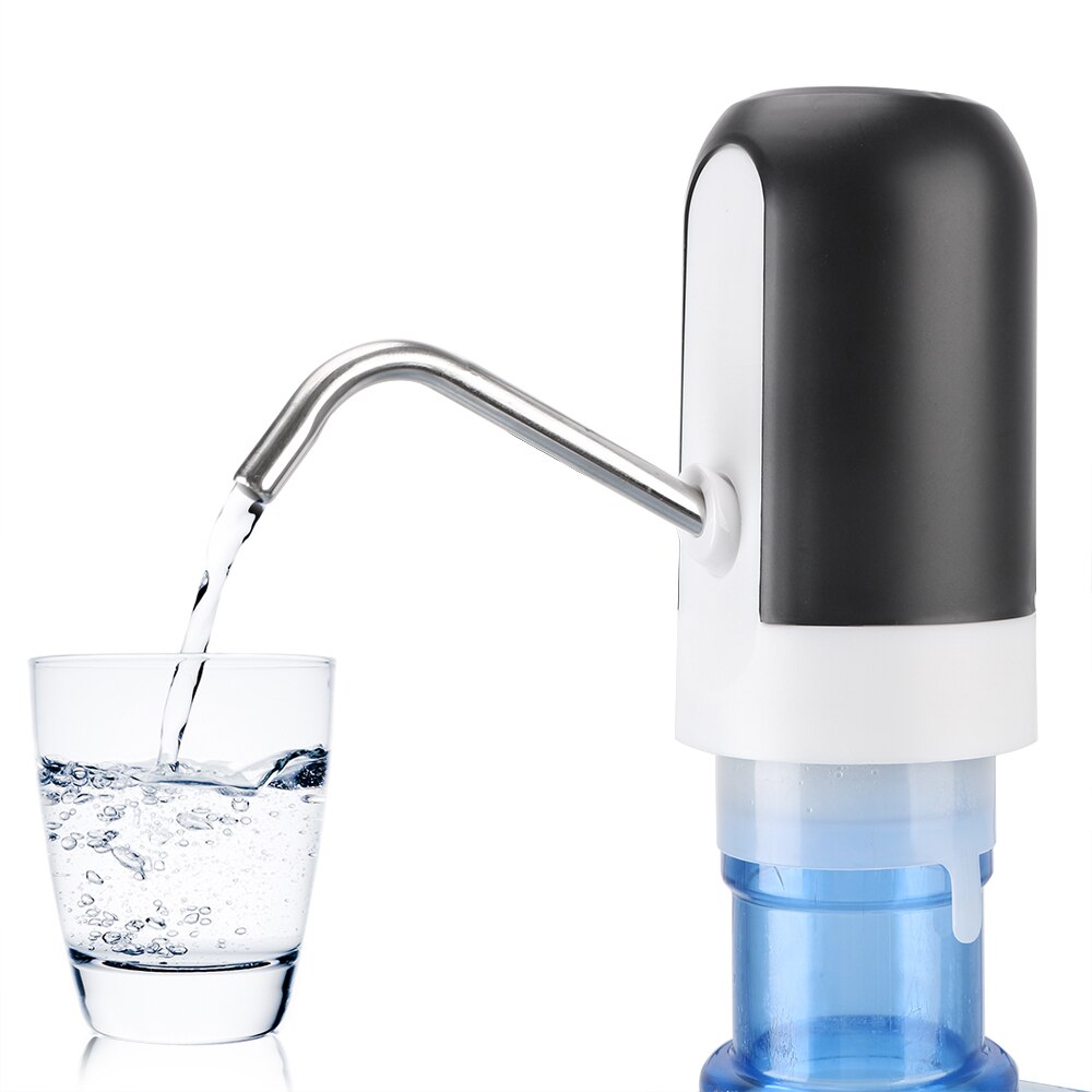 With Blue LED Light USB Rechargeable Automatic Water Dispenser Wireless Electric Water Pump Barreled Water Pumping Device