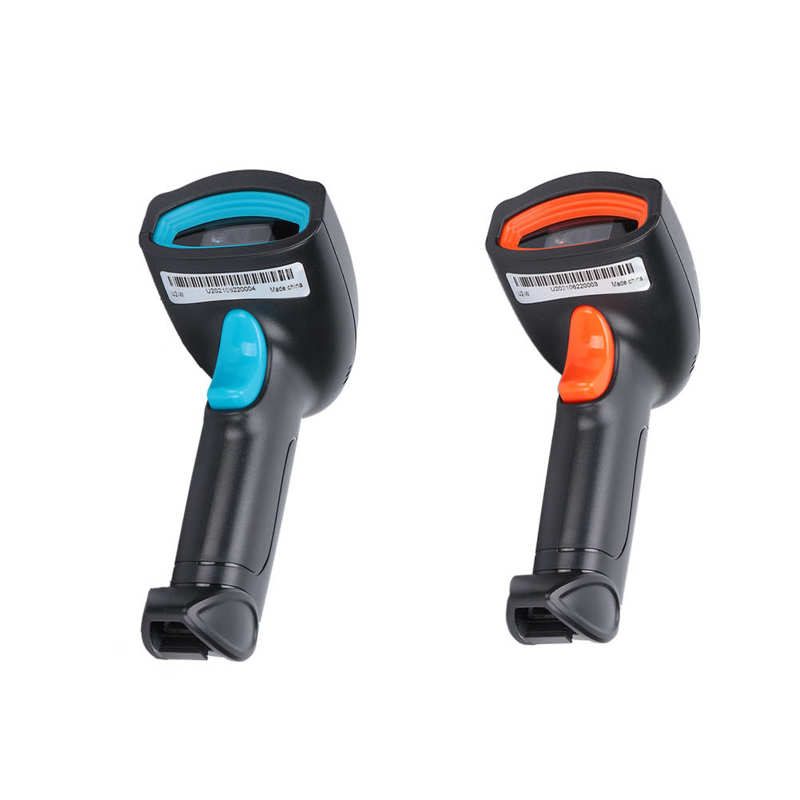 Lector de código de barras 3D, U2-W, S8 QR PDF417, 2,4G, inalámbrico, con cable, escáner de código de barras de mano, soporte USB, teléfono móvil, iPad