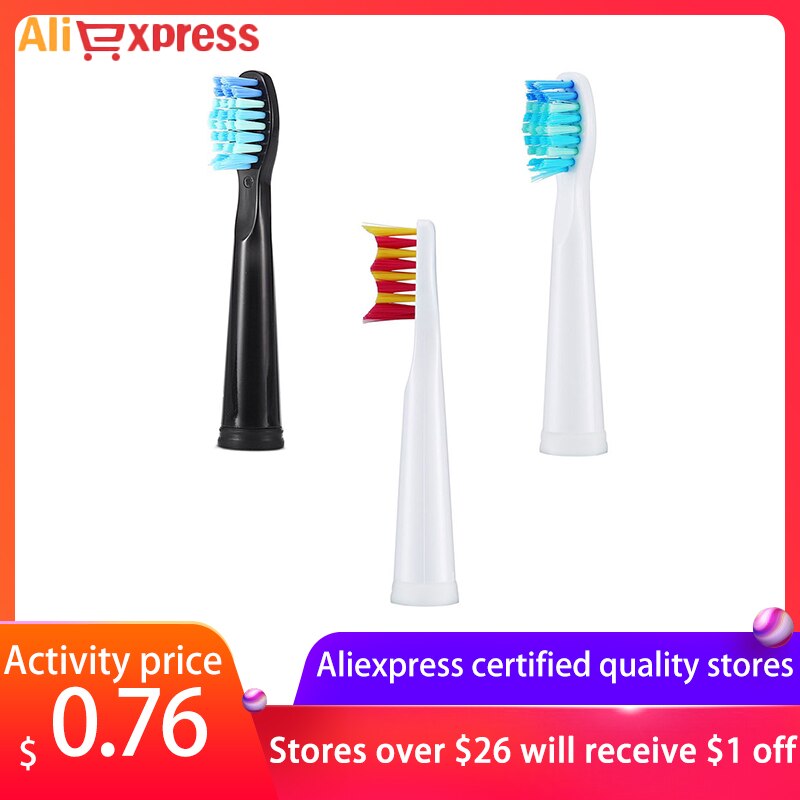 5 stk / sæt seago tandbørstehoved til sg -507b / 908/909/917/610/659/719/910/949/958 elektrisk tandbørste udskiftning tandbørste