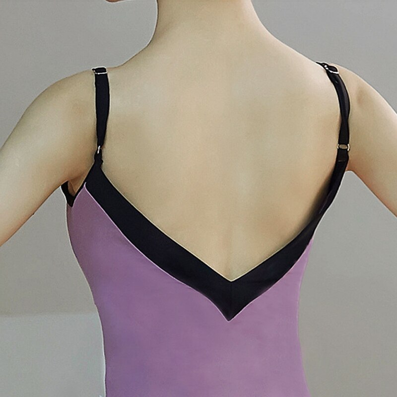 Ballet Leotards adult Adjustable strap Vest Dance Gymnastics Leotard Comfortable Practice Dancing Costume