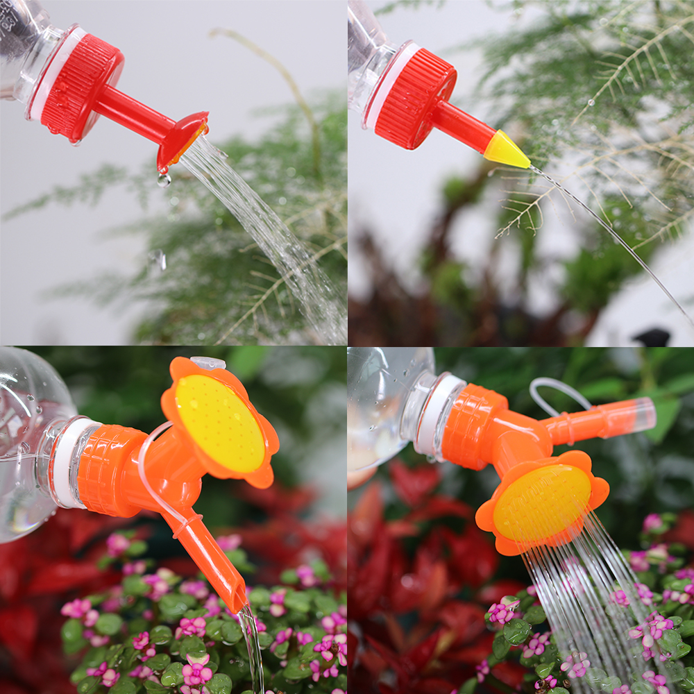 Mini regadera con tapa de botella, boquilla de bonsái para interior y exterior, plántulas en maceta, 3 tipos