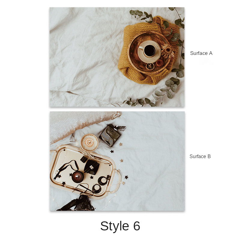 Mini arrière-plan pour séance de Photos, accessoires de photographie en marbre, nourriture, bijoux, pour Studio de photographie, pour les photographes, achetez 4 et 1 gratuit: Style 6