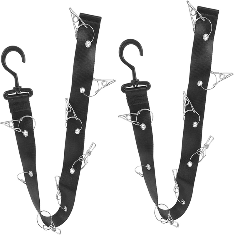 1Pc Hoedenrek 8 Clips Kast Hangende Cap Organizer Kast Haak Cap Houder Hoed Organizer Rack Perfecte houder en opslag