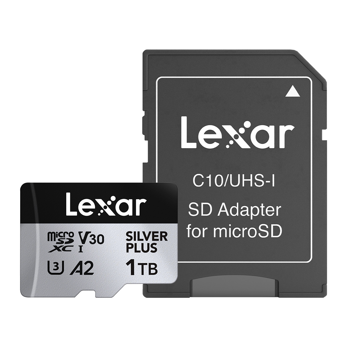 Oryginalna karta Lexar Professional Micro SD SILVER PLUS MicroSDXC 256GB 128GB 64GB V30 A2 Odczyt 205MB/s Karta pamięci TF do 4K
