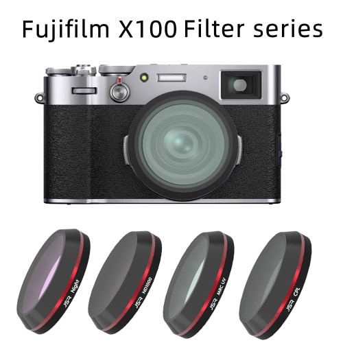Kit d'accessoires pour filtre d'objectif d'appareil photo UV CPL PL ND64 ND1000 nuit d'étoile pour Fujifilm Fuji X100V X100F X100T X100S X100