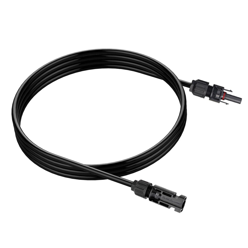 2.5mm 14 AWG 1 Pair Solar Panel Extension Cable Copper Wire Black and Red with for Connector Solar PV Cable