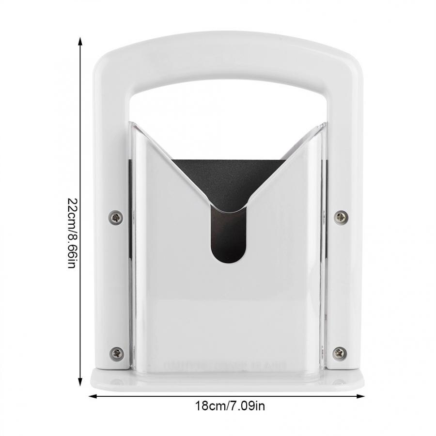 Stainless Steel Bagel Guillotine Slicer Bread Cutters Slicing Kitchen Tool Style