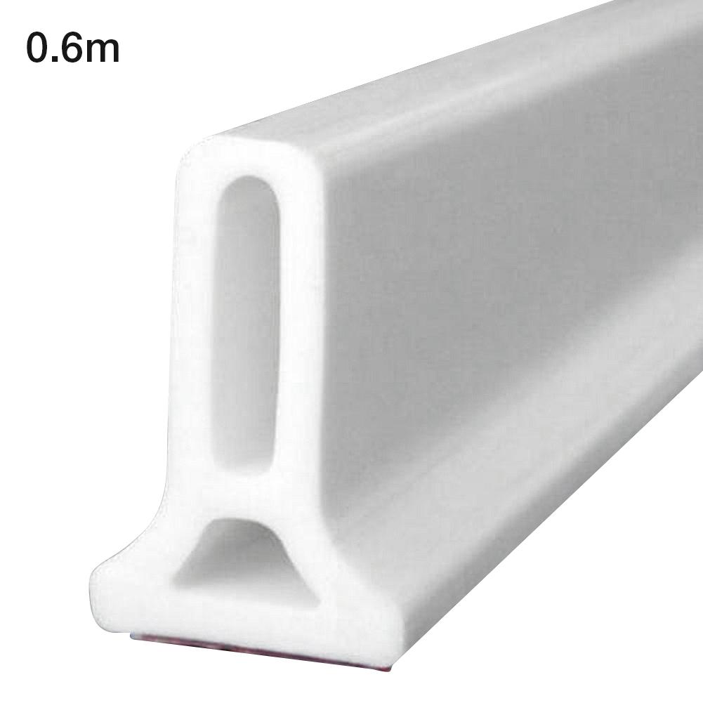 Dusjbarriere vannstopper bad vanntett stripe vannblokkering hjem forbedre dropshiping: 0.6m