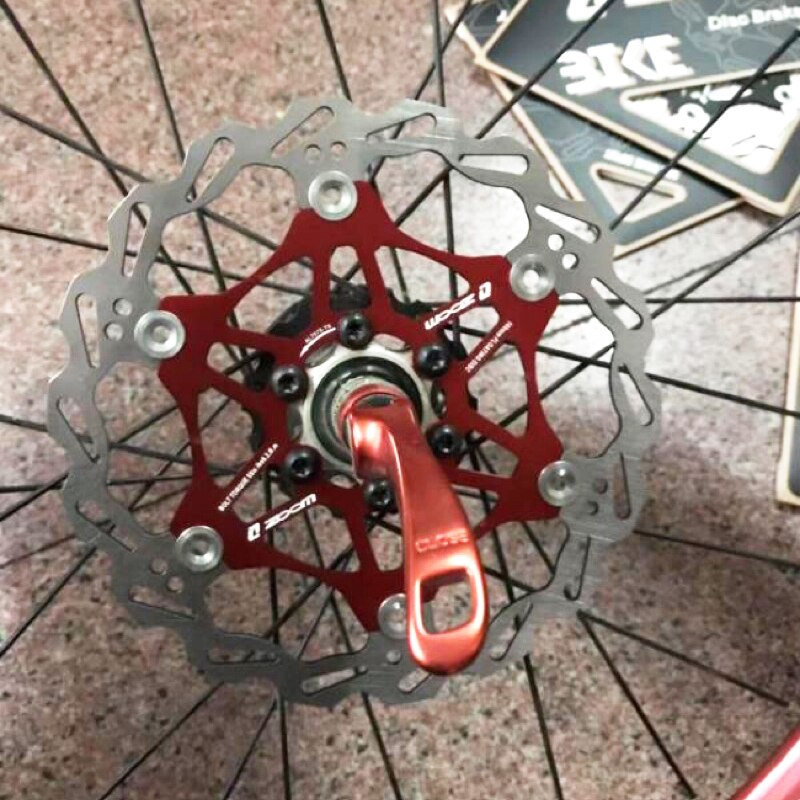 Zoom Bicycle Disc Brake MTB Brake Float Floating Disc Rotors 160mm 180mm 203mm Hydraulic Brake Pads Float Rotors Bicycle Parts