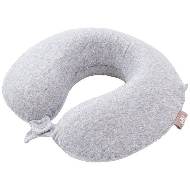 Originele Xiaomi Mijia 8H U Shape Memory Foam Nekkussen Antibacteriële Draagbare Reizen 8H Ogen Masker Kussen Lunch breken Kussens: Grey pillow