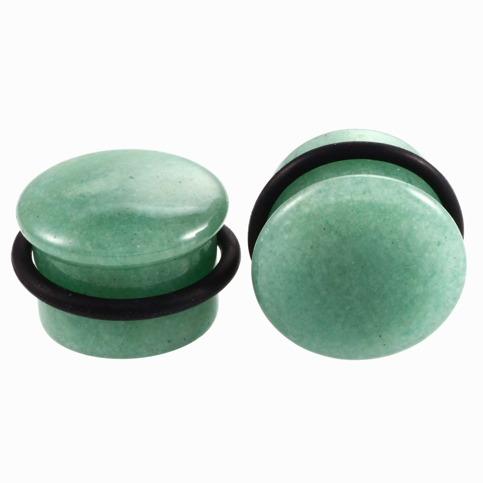 2 teile/los Stein Ohr Stecker Lehren Ohrringe Frauen Männer Ohr Stecker Fleisch Tunnel durchbohren Expander Ohr Bahre Körper durchbohren Schmuck: 12mm / Stil  16
