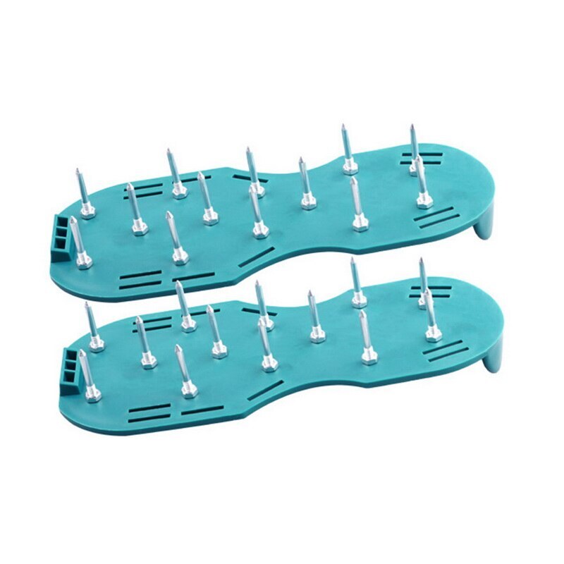 Gazonbeluchter schoenen gras spikes tuinieren wandelen revitaliserende gazonbeluchter sandalen schoenen, nagelschoenen, nagelgroeitool, tuin.