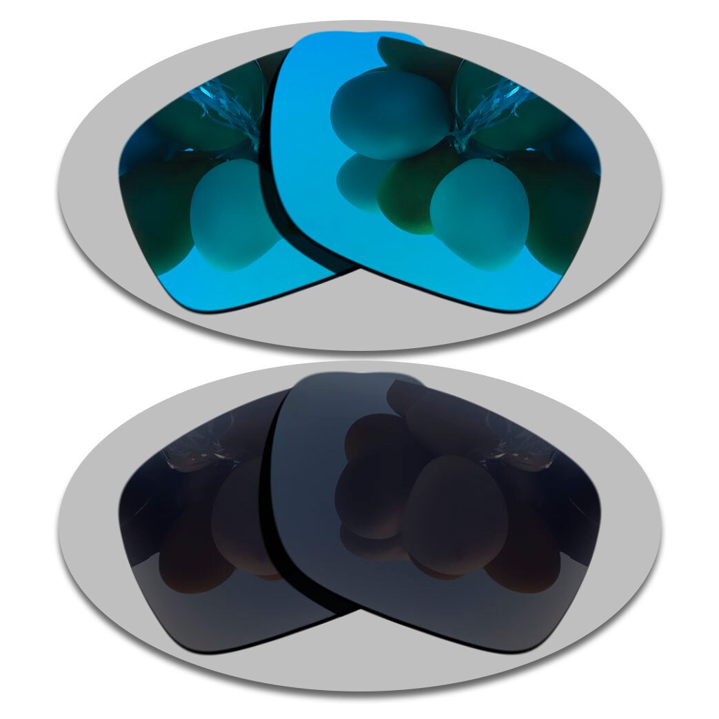 Polarized Sunglasses Replacement Lenses for-RB4165-54mm Frame - Varities: Sky Blue-Grey Black