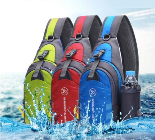 Mannen Kleine Cyclus Sling Bag Anti Diefstal Borst Tas Schouder Cross Body Bags Mini Outdoor Sport Reizen Water Fles Houder handtas