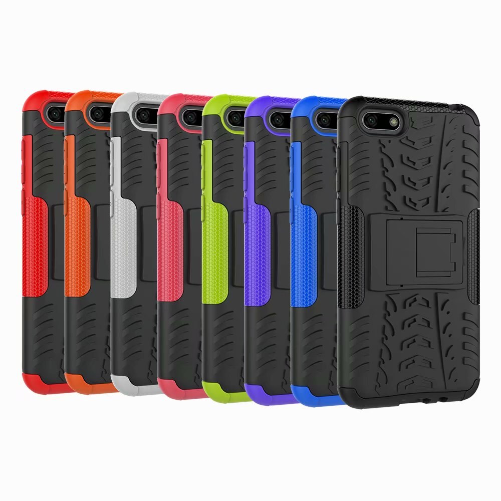 Hybrid Soft Cover + Hard Case Voor Huawei Honor 7A Achterkant Schokbestendige Armor Case Voor Honor 7A 7 Een DUA-L22 Ru Versie 5.45"