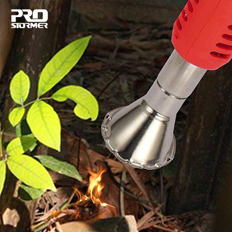 PROSTORMER 2000W Electric Thermal Weeder Grass Burner AC Air Weeder Safe Fast Flame Garden Tool Portable