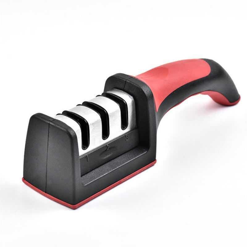 Usb Slijpen Elektrische Verstelbare Keukenmessen Schaar Tool Mes Diamant Fijn Slijpen Blade Met Cover Anti-Cut Keuken: Manual Sharpener