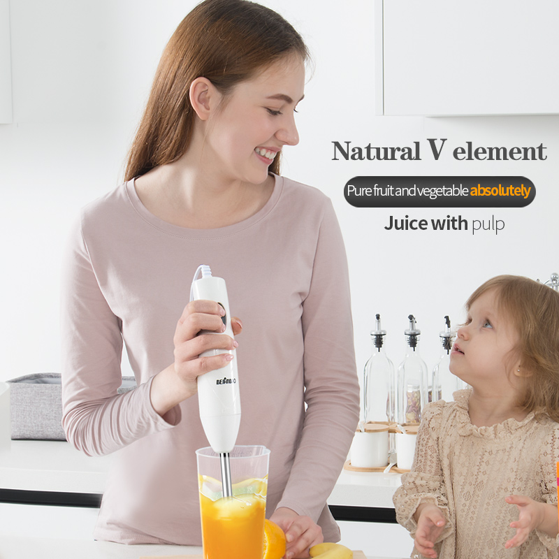 Household Electric Blender Multifunction Food Processor Mixer Portable Kitchen Whisk Beaker Juicer Milkshake Maker Blender EU