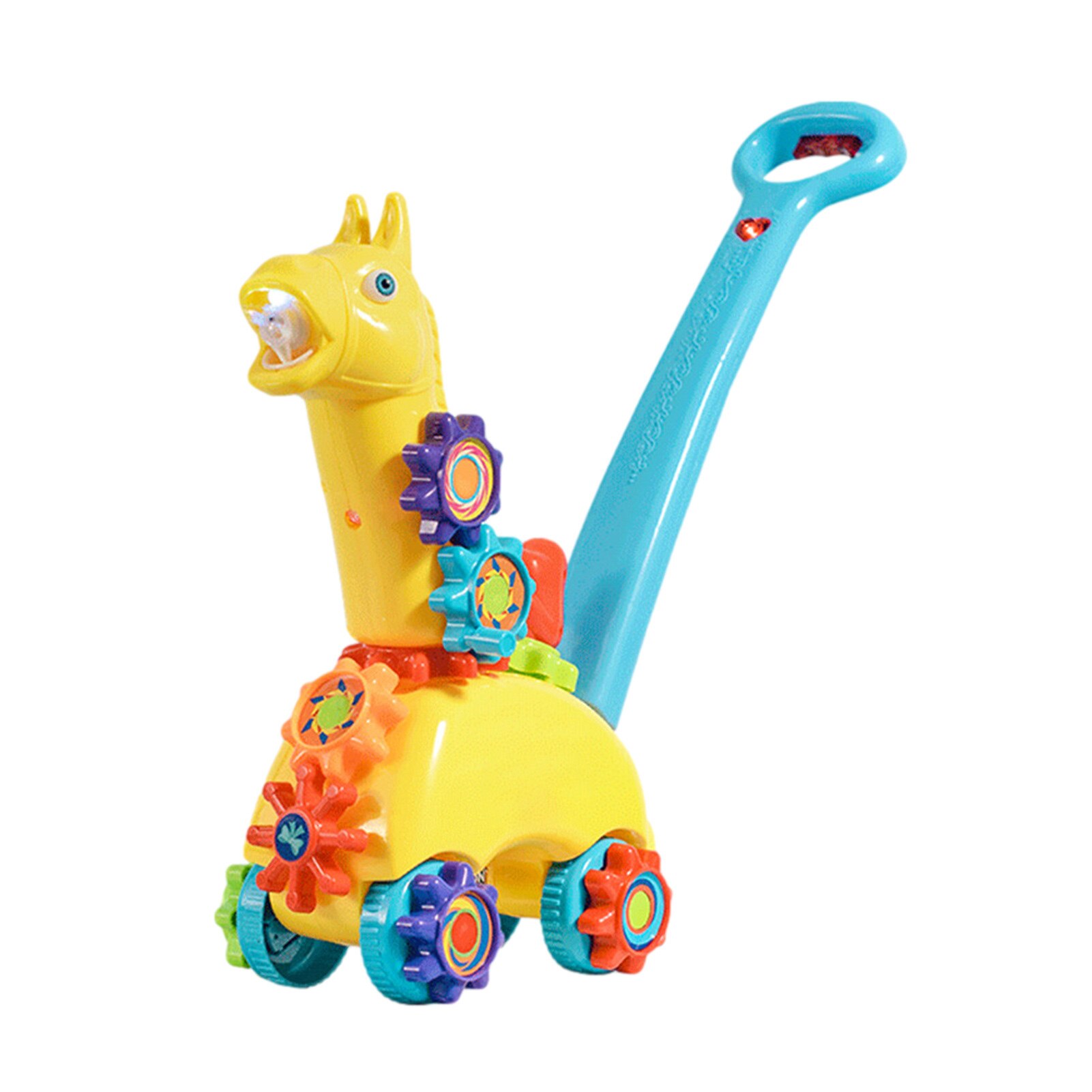 Bubble Machine Winkelwagen Kids Automatische Bubble Blower Maker Voor Kinderen Speelgoed Voor Buiten Spelen: Yellow