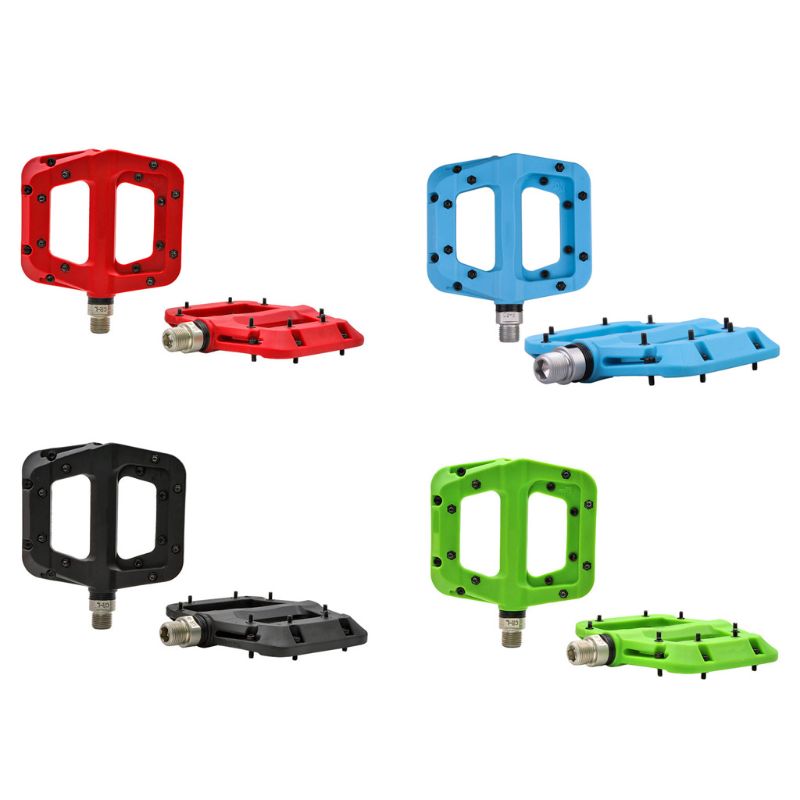Paar MTB Mountainbike Pedale Leichte Nylon Faser Fahrrad Plattform Anti-Unterhose Mehrzweck Pedale Sport Änderung