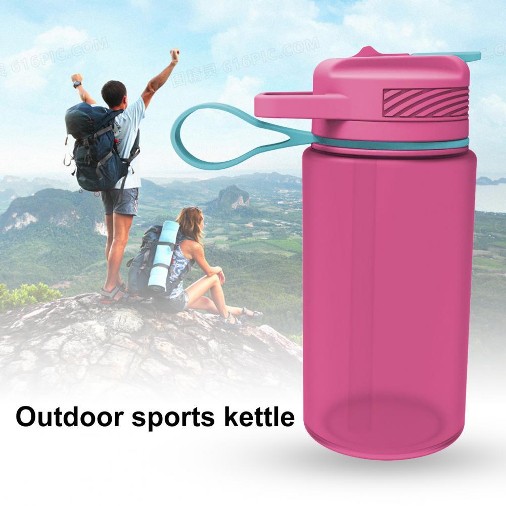 1L/2L draussen wasser tasse reine weiche silikon faltbare und luftdichten Fitness Sport flasche mit stroh reise kreative liefert