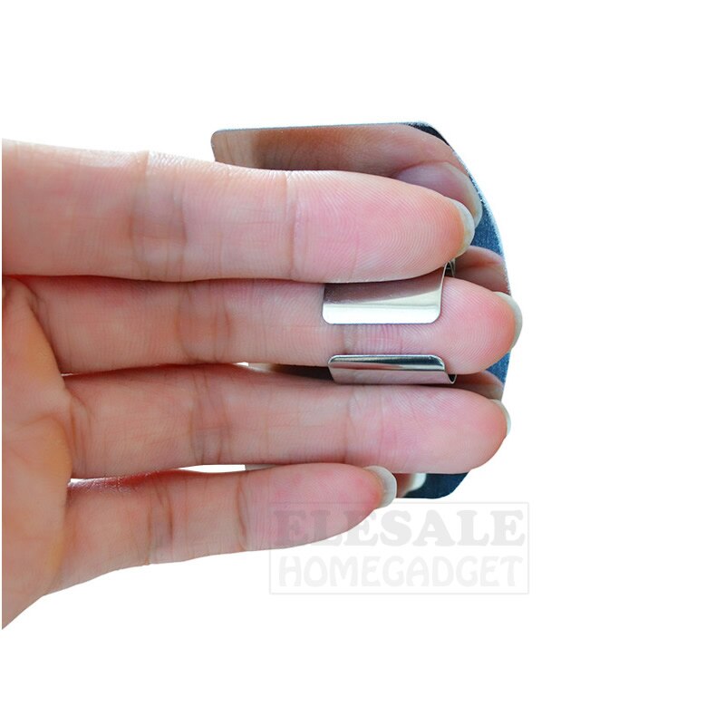 Anillo Protector de dedo de acero inoxidable a prueba de cortes para cortar carne de frutas, protección de dedos, utensilio de cocina de alimentaria
