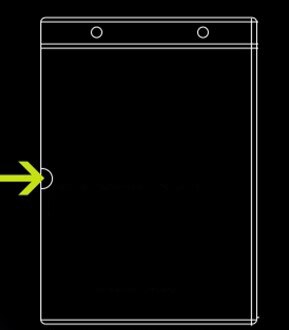 A4 Clear Vinyl Bestandsmap Pouch Muur Document Display Menu Cover Met Opknoping Gaten: 4
