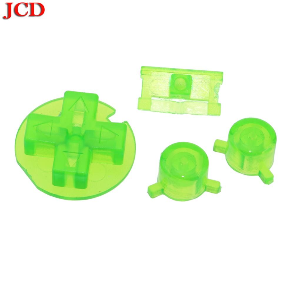 JCD Multi Transparent color option A B Buttons Keypads for Gameboy Pocket On Off Power Buttons for GBP D Pads Power Buttons