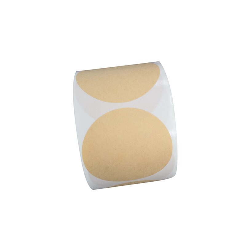 2 Inch Circle Thermal Sticker Labels,Self-Adhesive Round Direct Thermal Labels,DIY Logo ,QR Code,500 Labels/1 Roll