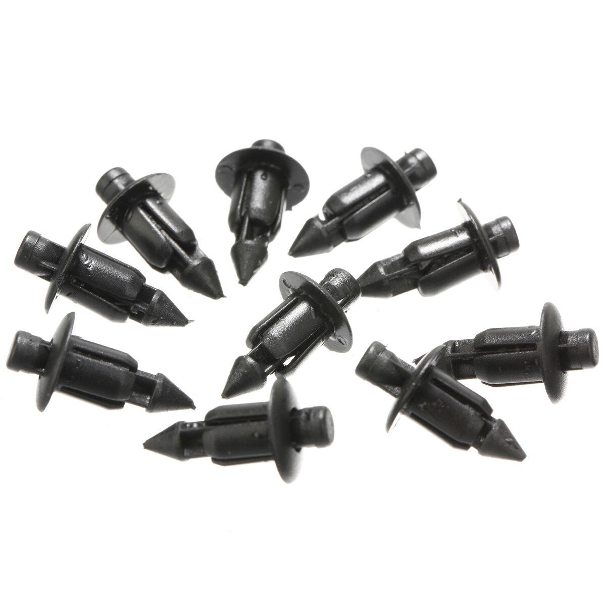 10pcs/set 6mm Plastic Bike Fairing Rivet Trim Clip For Honda For Yamaha For Suzuki Kawasaki