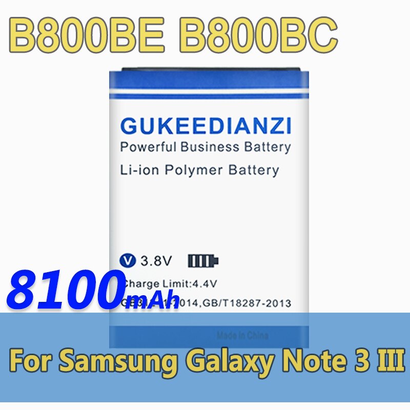 B800BE B800BC Batterij Voor Samsung Galaxy Note 3 Iii Note3 N9000 N9005 N900 N900A N900M Batterij Note 2 Ii Opmerking 4 Note 1 Note Rand: B800BE B800BC Note 3