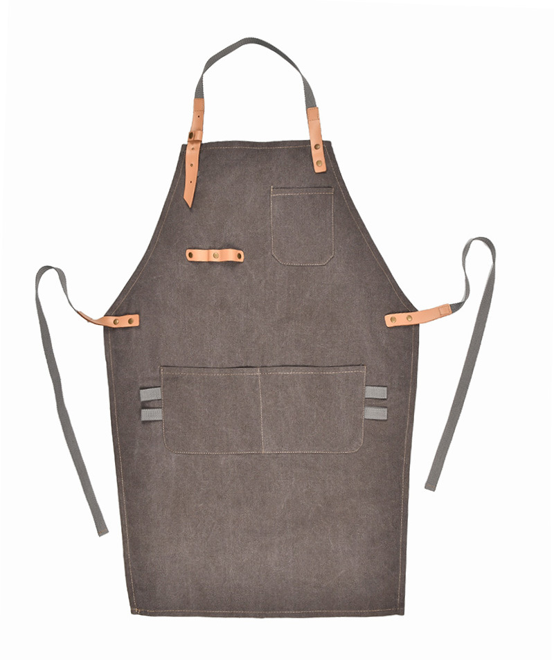 Koreaanse Mode Canvas Barista Schort Taart Kapper Chinese Voedsel Dezelfde Stijl Werkkleding: G