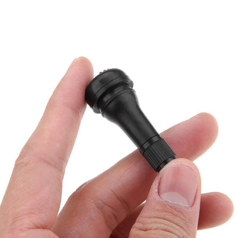 4 st  tr413 bil ventil snäpp i gummi slanglösa däck ventilkåpa hjulstam vakuummunstycke fälg hål 16mm bil däck hjul tillbehör