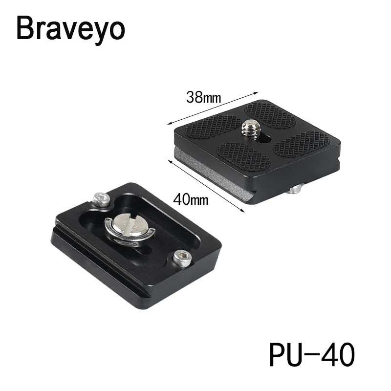 Dslr Camera Tripod Plate Quick Release Adapter Base Camera Plate Mount 40 50 60 70mm for Dslr Camera Arca Swiss Ballhead Tripod: Red