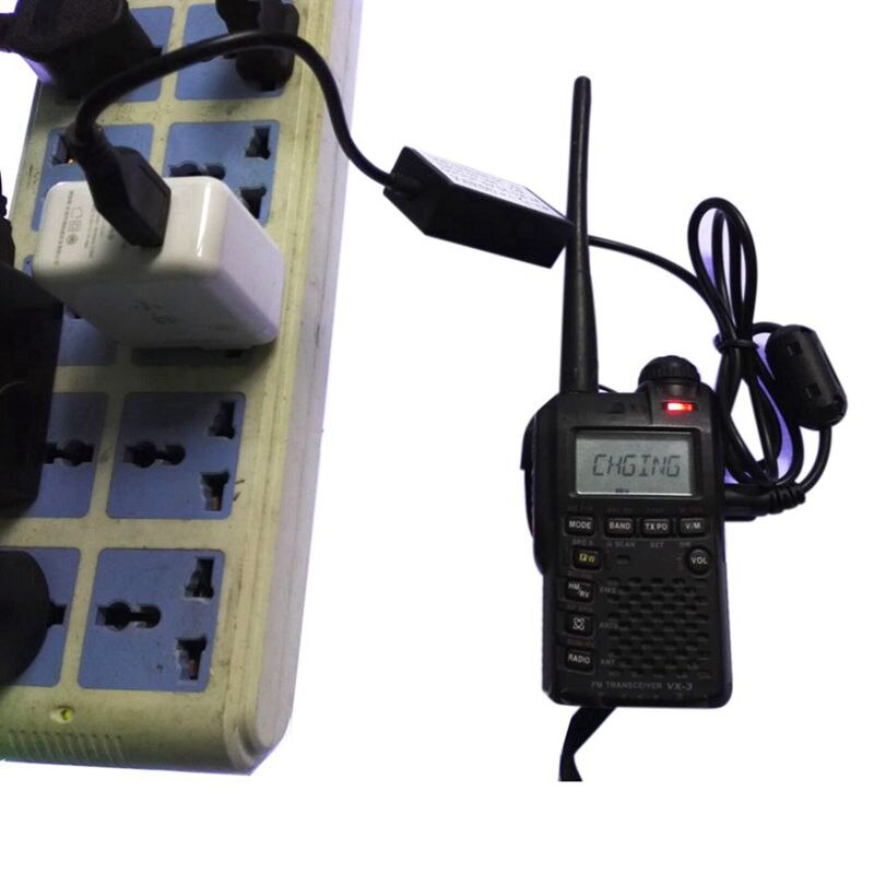 USB Charger Cable Charger for YAESU VX-1R VX-2R VX-3R Battery charger for YAESU Walkie Talkie