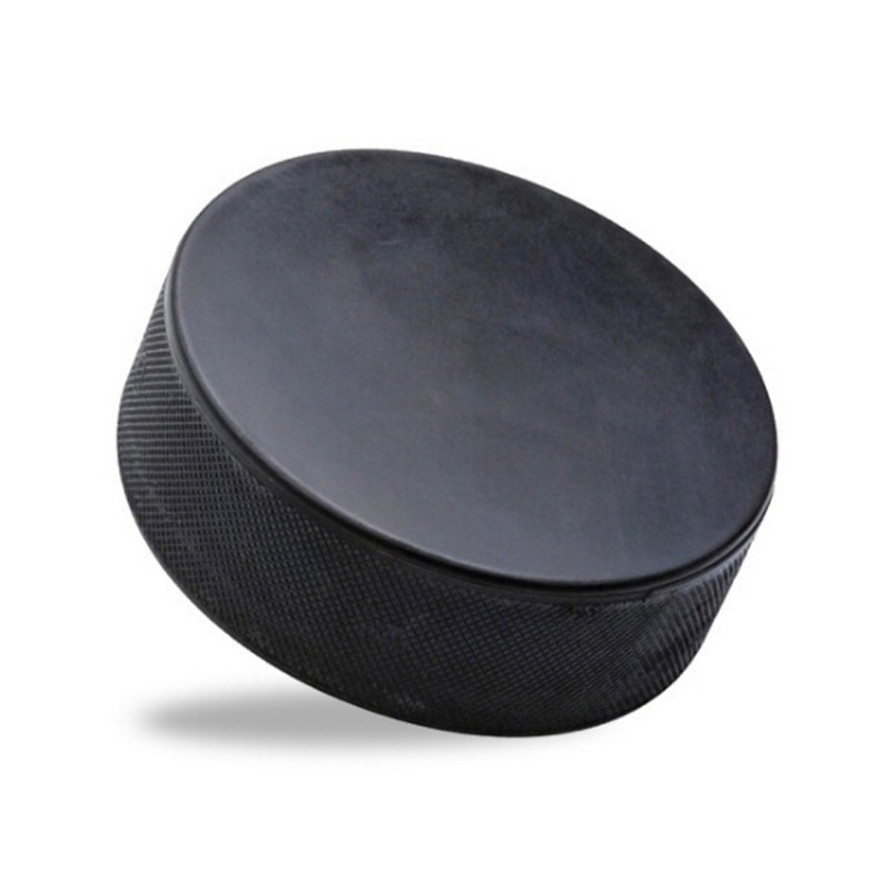 Deportes de invierno Hockey sobre hielo discos de goma tamaño oficial juego de práctica a granel deportes pelotas de disco accesorio para Hockey KT01