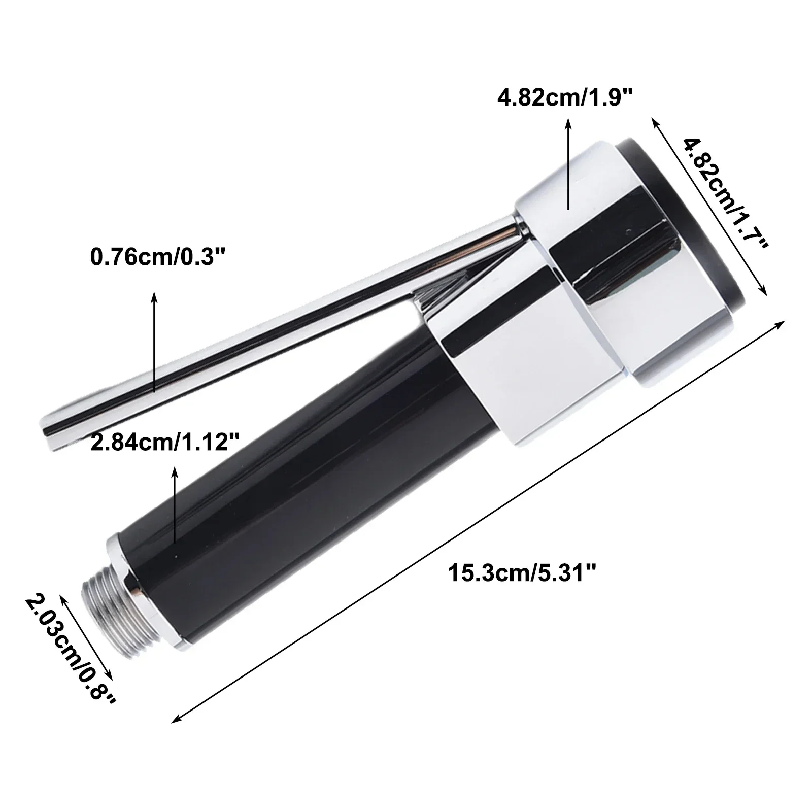 Kitchen Pull Out Faucet Spray Head Handheld ABS Tap Water Saving High Pressure Sprayer Nozzle Bathroom Sink Tap Replace Part