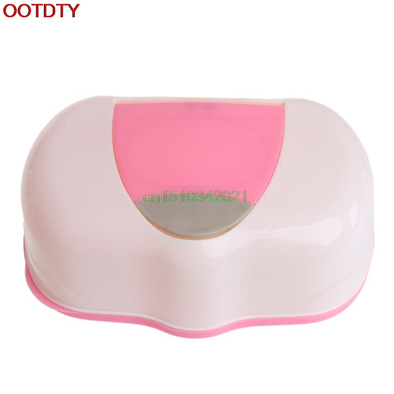 Caja de toallitas húmedas, caja automática de toallitas húmedas de plástico, Pop-up, caja de pañuelos para almacenar toallitas, caja organizadora