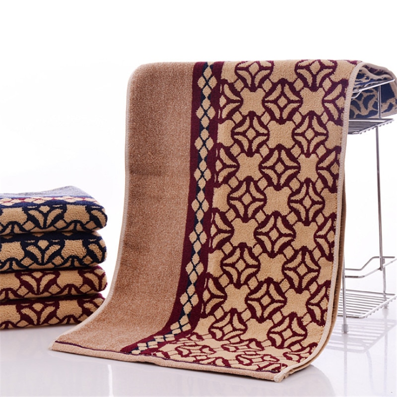 Bomuldshåndklæde 35*75cm 120g mørke tykkere håndklæde/ansigtshår håndklæder super bløde absorberende vaskeklude til voksne