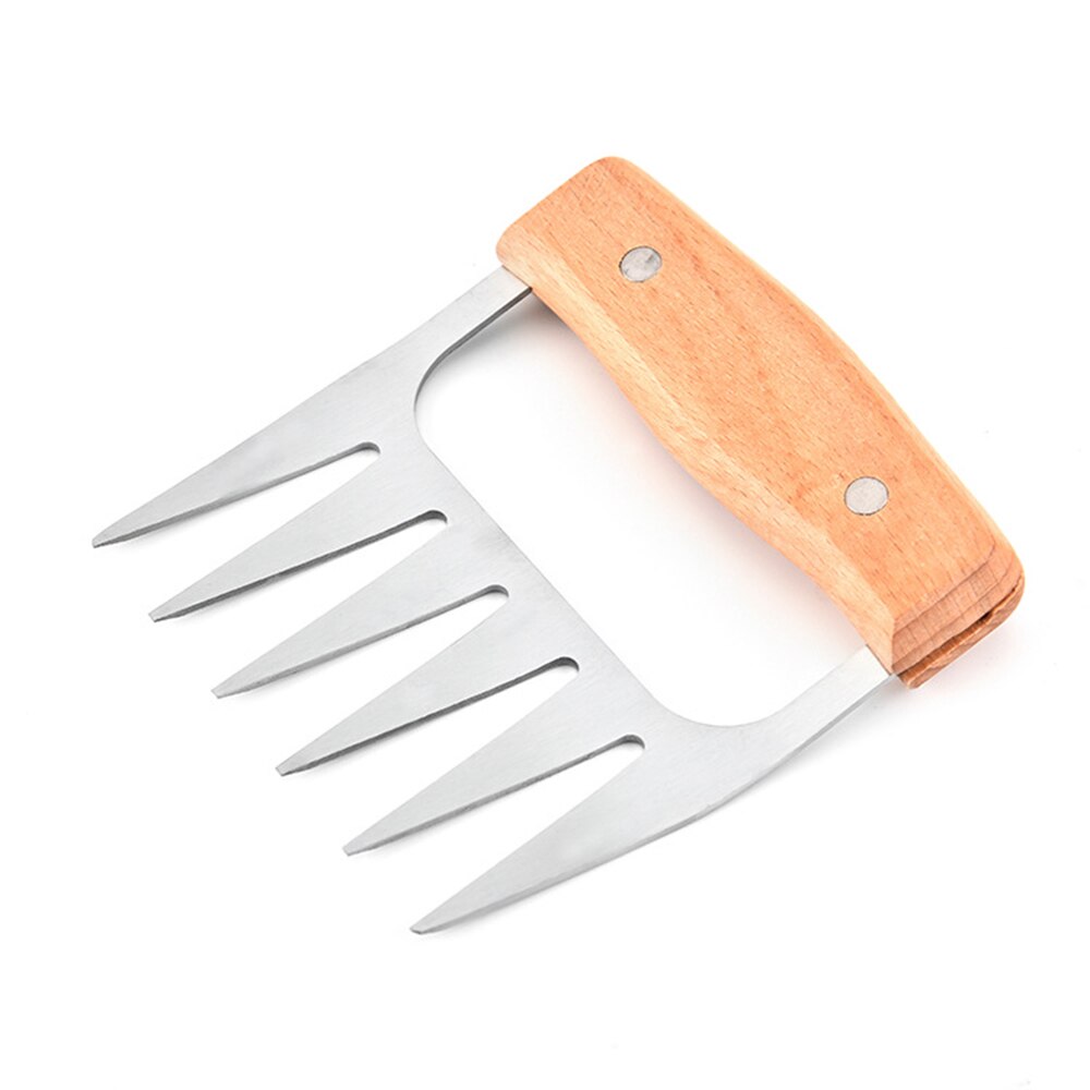 1-2pc Bear Claws Barbecue Fork Pull Shred Pork Shredde Manual Pull Meat Shred Pork Clamp Roasting Fork Kitchen BBQ Tool