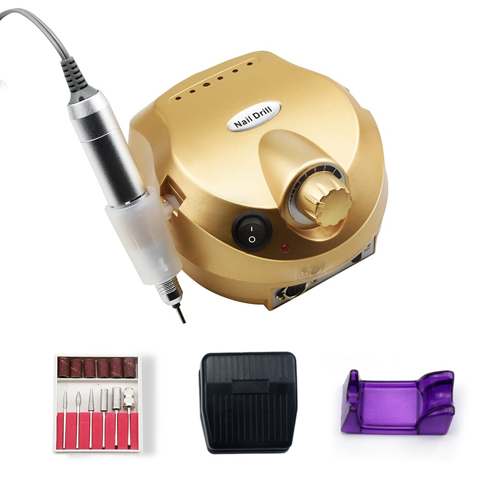 35000/20000 rpm elektrisk neglebormaskin fresersett til manikyr neglespisser manikyr elektrisk neglepedikyrfil
