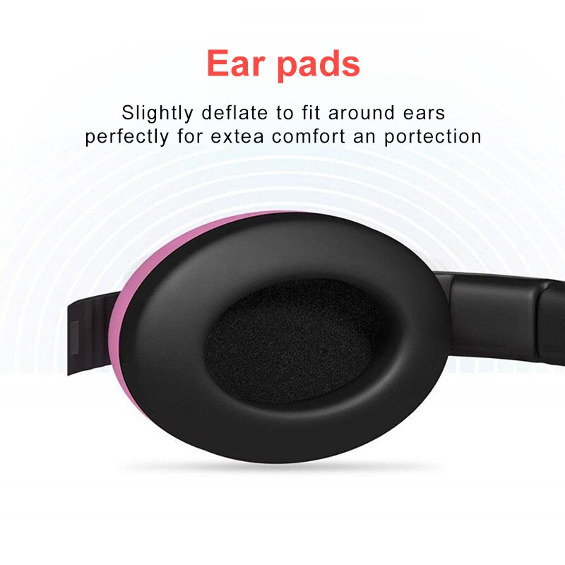 Baby Earmuffs Children Sleep Learning Ear Defenders Noise Proof Comfortable Durable Protection Kids Anti-Noise Headphone
