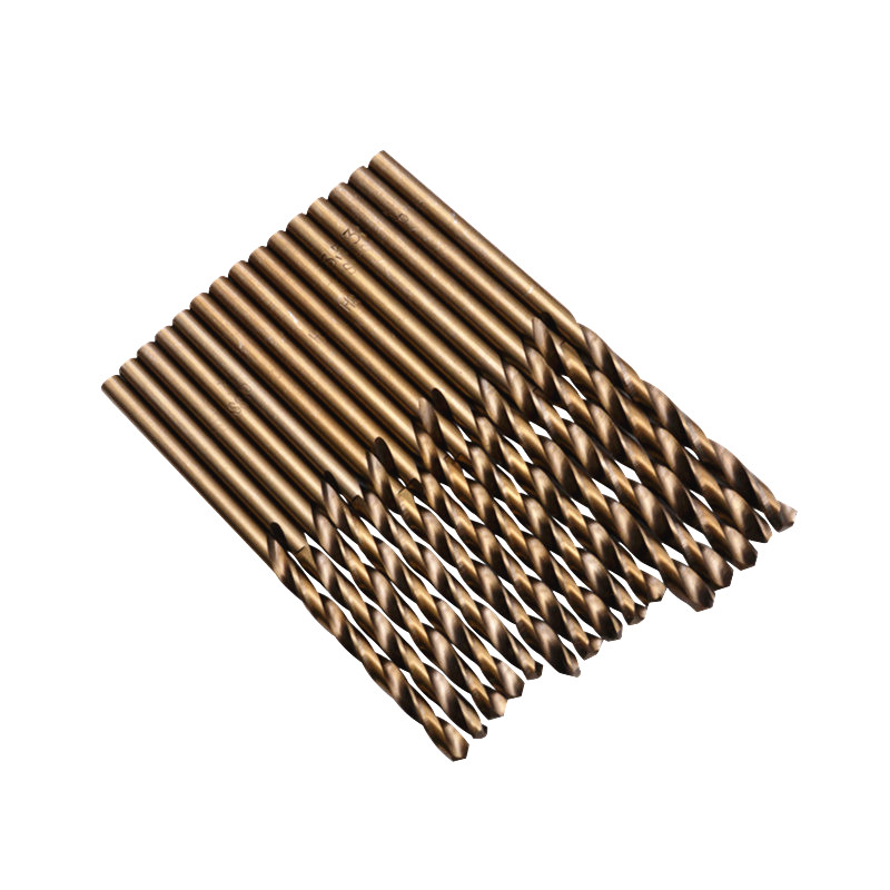 74 pièces 1-8mm M35 HSS-CO foret hélicoïdal au Cobalt haute vitesse en acier foret à métal coupe-trou pour l'acier inoxydable