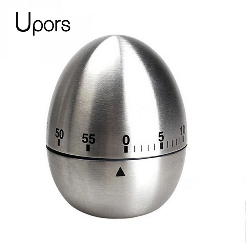 UPORS kitchen timer stainless steel egg Cooking Timer Alarm 60 Minutes