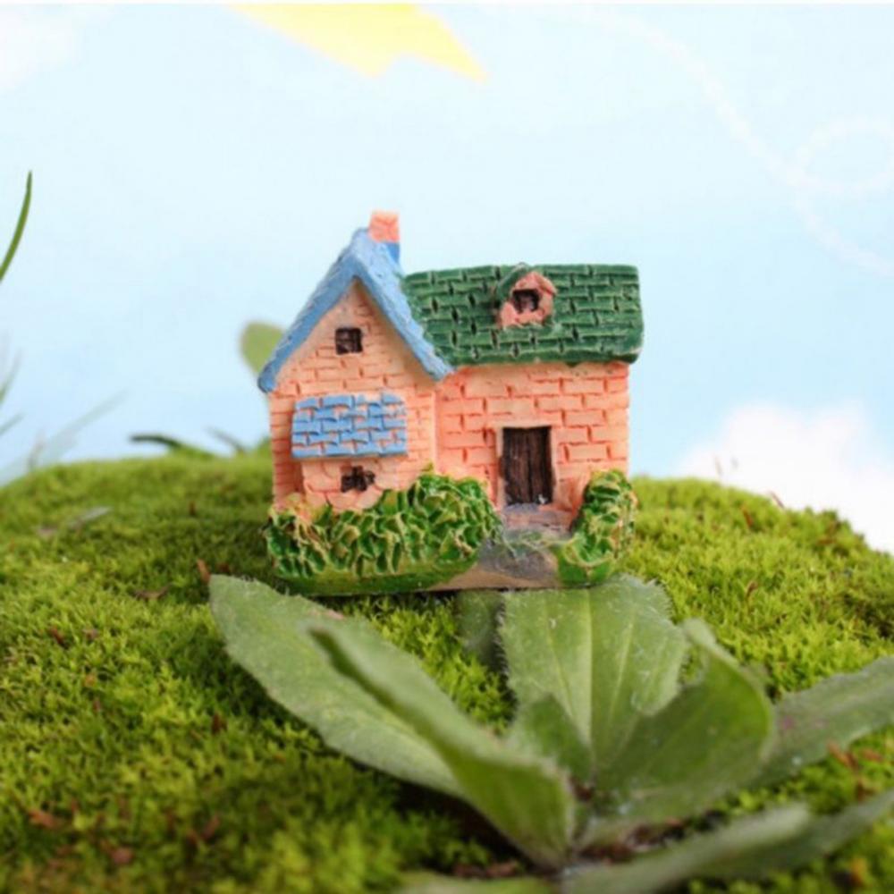 Micro Landscape Decor Miniature Fairy Garden House DIY Craft Ornament